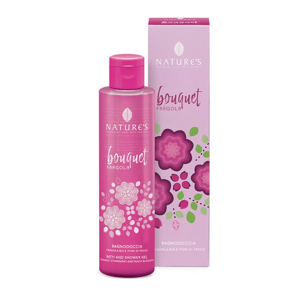 NATURE'S BOUQUET DI FRAGOLA BAGNO DOCCIA 200ML